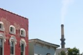 Pilsen has a long industrial history and is surrounded by bustlin